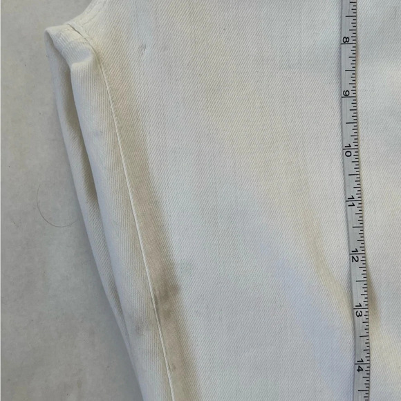 VINCE Solid Very White Skinny Soft Stretch Denim Jeans 25 NWT - Picture 7 of 11